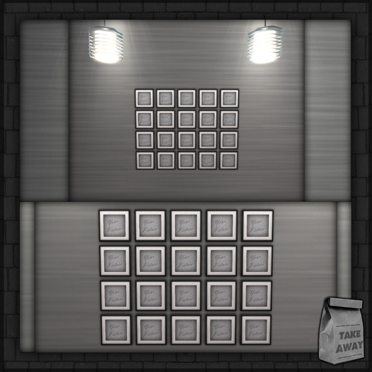 Second Life Marketplace - Picture Frame of 20 Panels [TAKE-AWAY]