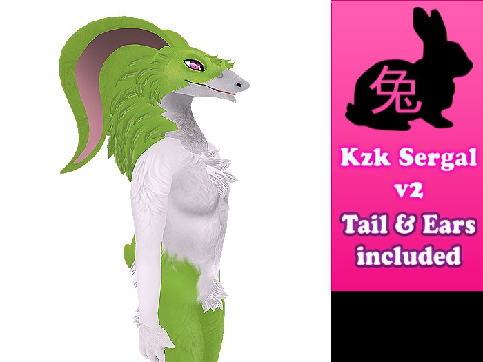 Dutch rabbit Kzk Sergal v2 - Green