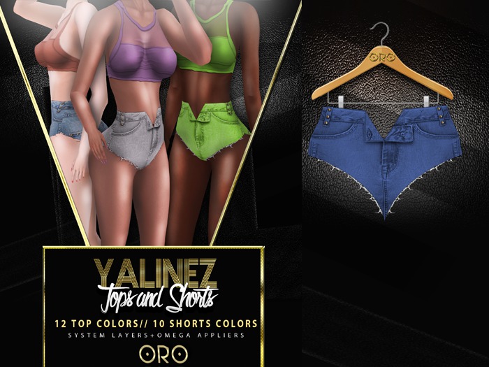 .ORO. Yalinez Shorts - Deep Blue -Shopping Hud (WEAR)