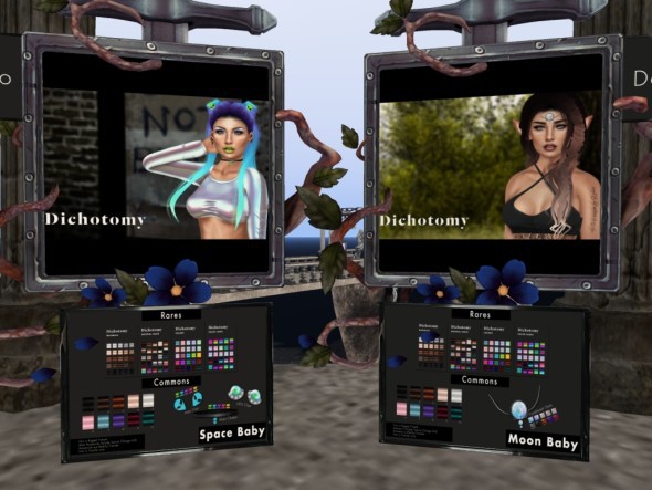 Dichotomy Hair // Moon Baby - Colors RARE
