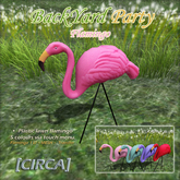 [CIRCA] Pkg - "BackYard Party" Party Flamingo