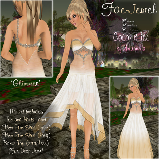 Fae-Jewel Gown ~ Glimmer (boxed)