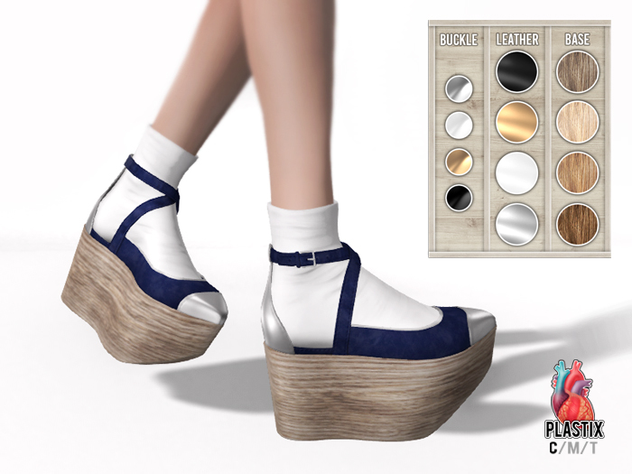 PLASTIX - Garden Sandals (Navy)