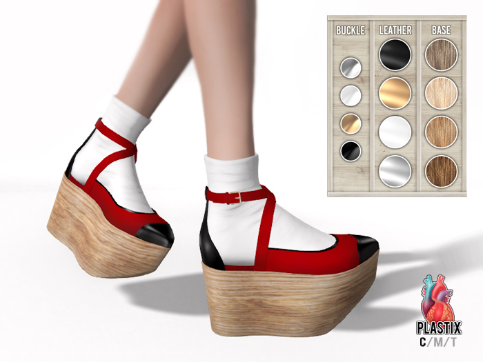 PLASTIX - Garden Sandals (Red)