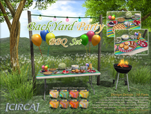 [CIRCA] Pkg - "BackYard Party" BBQ - Full Set