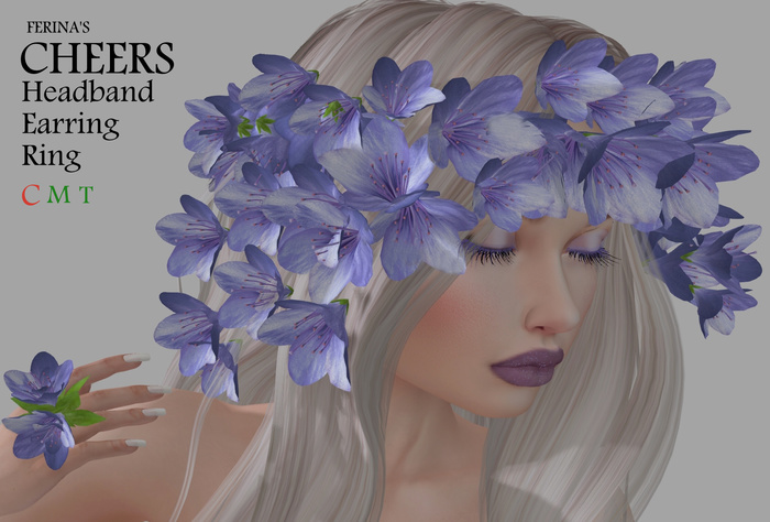 FERINA CHEERS (hawaii lilas) no copy MKT