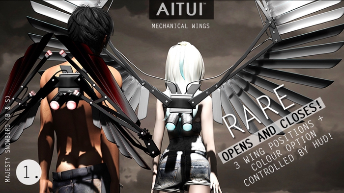 AITUI - Mechanical Wings - Butterfly Effect, Silver