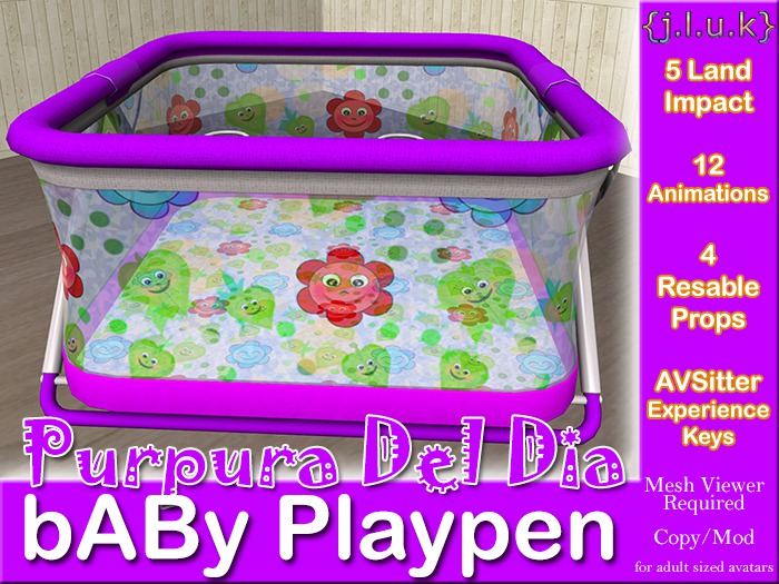 {j.l.u.k} bABy Playpen [Purpura Del Dia]