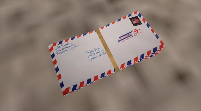 Mesh Letters Envelope Bundle - Less Than 1 Prim - Copy Modify