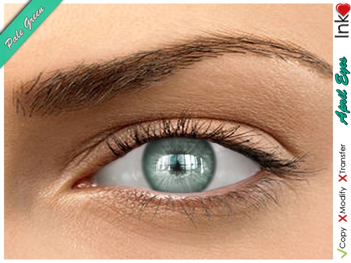 * Inkheart * - April Eyes - Pale Green (3 Sizes System+Mesh)