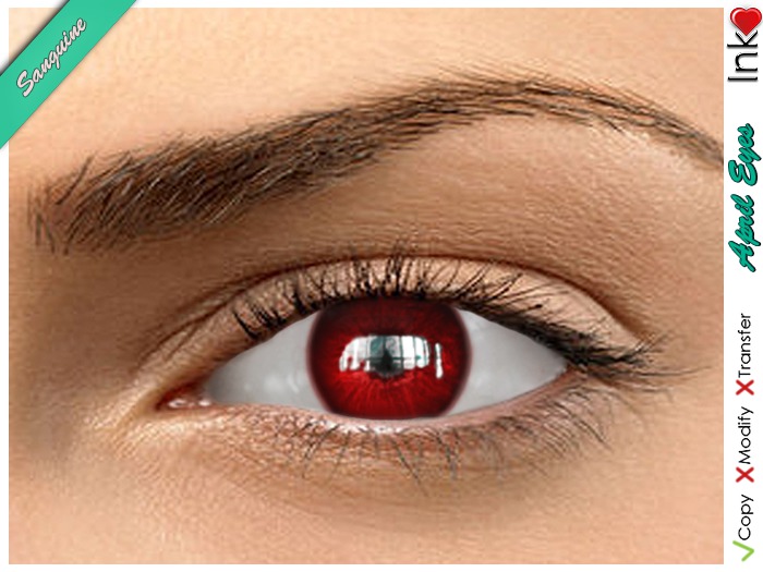 * Inkheart * - April Eyes - Sanguine (3 Sizes System+Mesh)