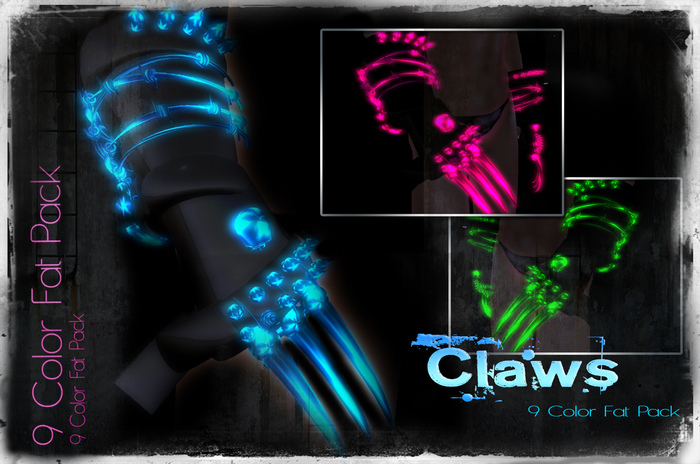 [DOCKS] CYBER FASHION & DESIGN - CLAWS - 6 COLOR FAT PACK
