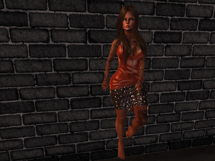 [MECK DESIGN] TOP FABRIC SKIRT DRESS