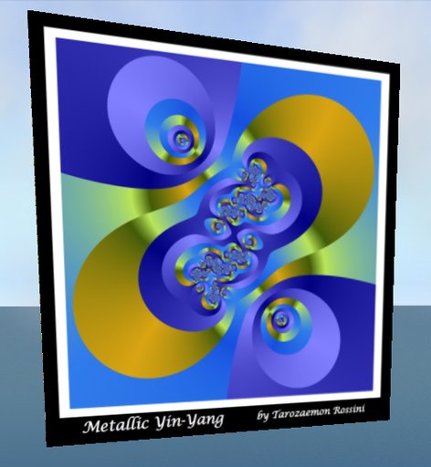 Metallic Yin-Yang