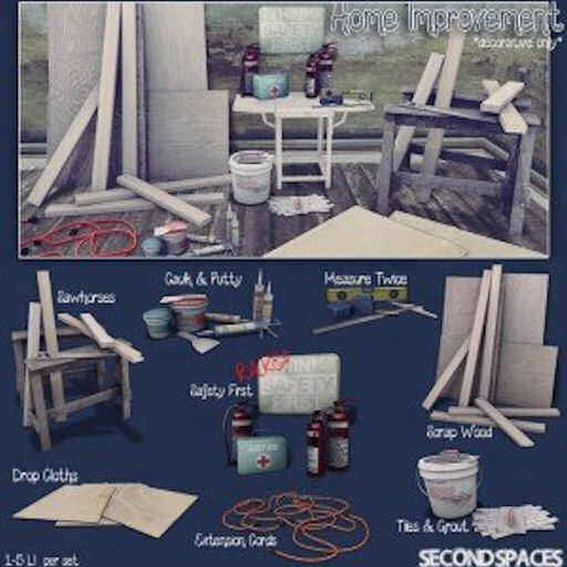 Second Spaces - Home Improvement - safety first RARE
