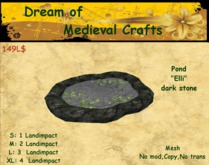 ((*DMC*)) Pond Elli dark stone B