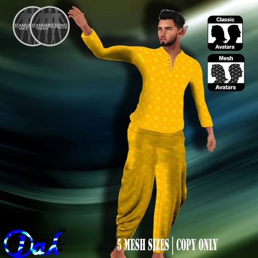 Jay Men's Dhoti - OM