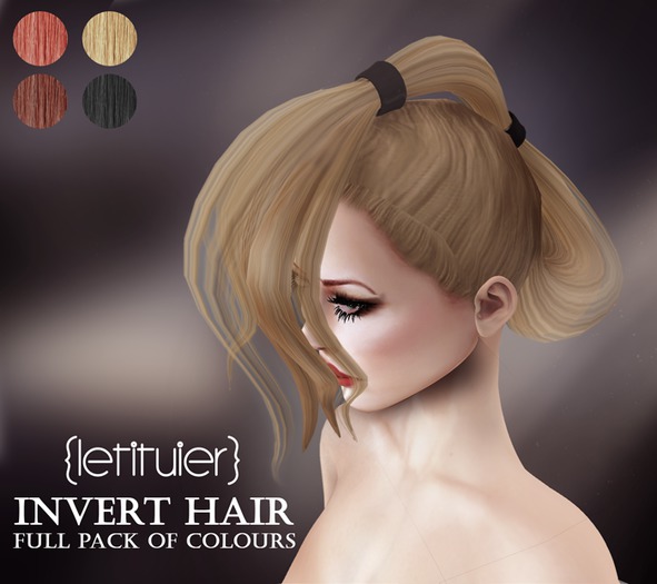 {Letituier} Invert Hair - Fatpack