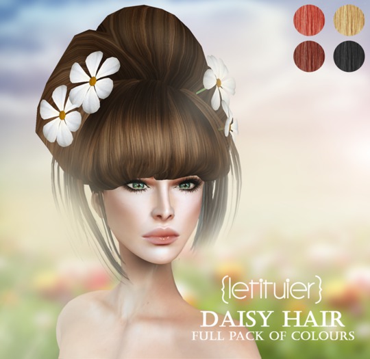 {Letituier} Daisy Hair - Fatpack