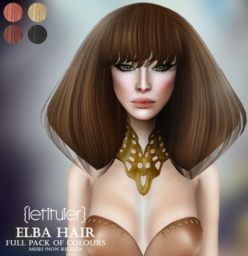 {Letituier} Elba Hair - Fatpack