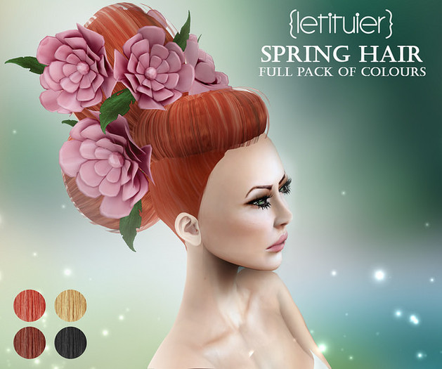 {Letituier} Spring Hair - Fatpack