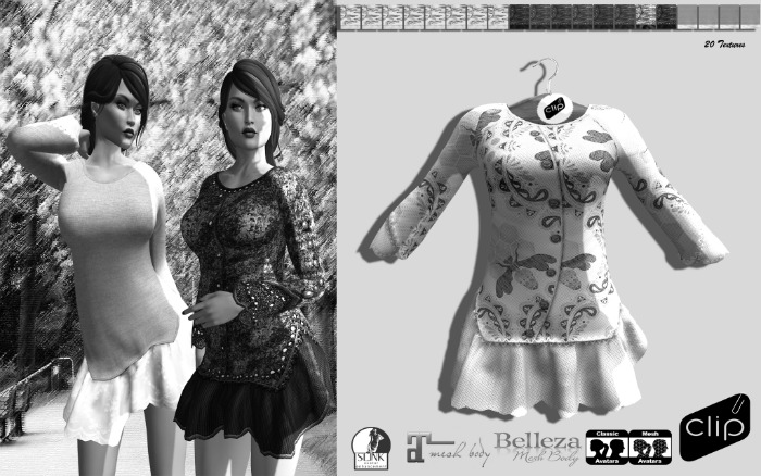 *<*CLIP*>* Demo - Melany Dress - HUD Driven