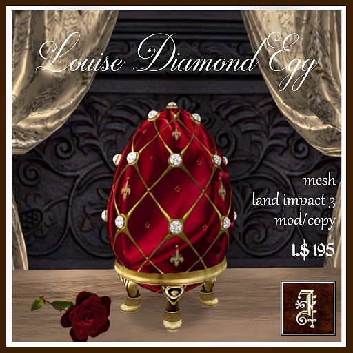 *IOLAIR* Louise Diamond Egg Box