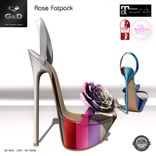 G&D Sandals Rose Fatpack (wear)