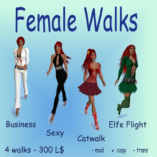 A&A Female Walk - multi