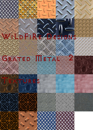 WD GRATED METAL 2 TEXTURES SLX