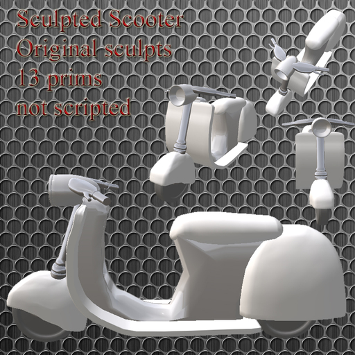 Sculpty Scooter poster