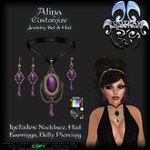[FPI] Alina Customize - Lovely Jewelry Set with Necklace, Earrings, Belly Piercing & Customize Hud
