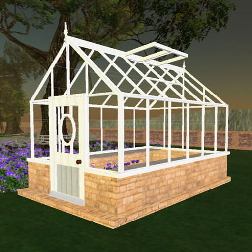 White Prim Greenhouse