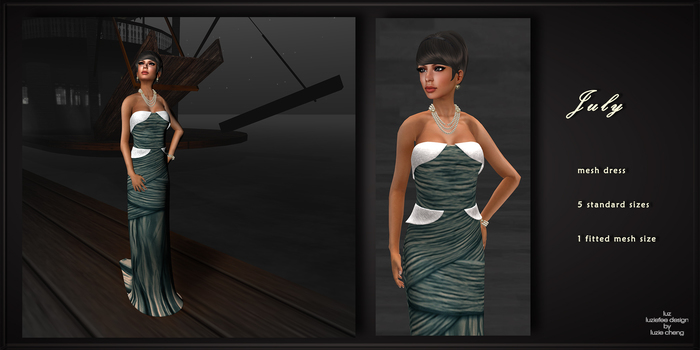 LUZ - July teal - vendor