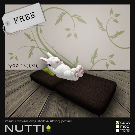 YOO FREEBIE *NUTTI* TINY BED