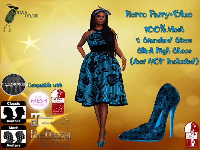 EC Retro Patty Blue