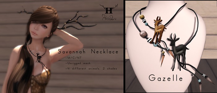 +Half-Deer+ Savannah Necklace [Gazelle]