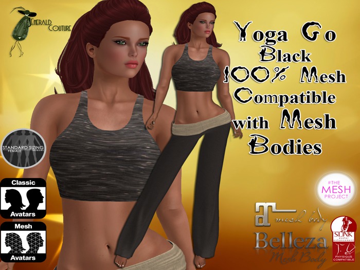 EC Yoga Go Black