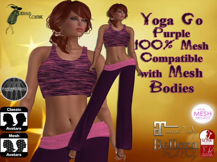 EC Yoga Go Purple