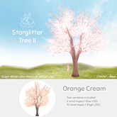 +Half-Deer+ Starglitter Tree II [Orange Cream]