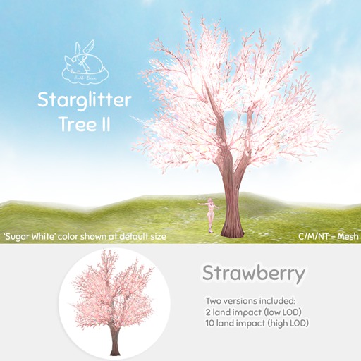 +Half-Deer+ Starglitter Tree II [Strawberry]