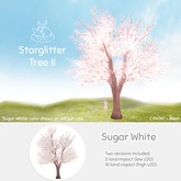 +Half-Deer+ Starglitter Tree II [Sugar White]