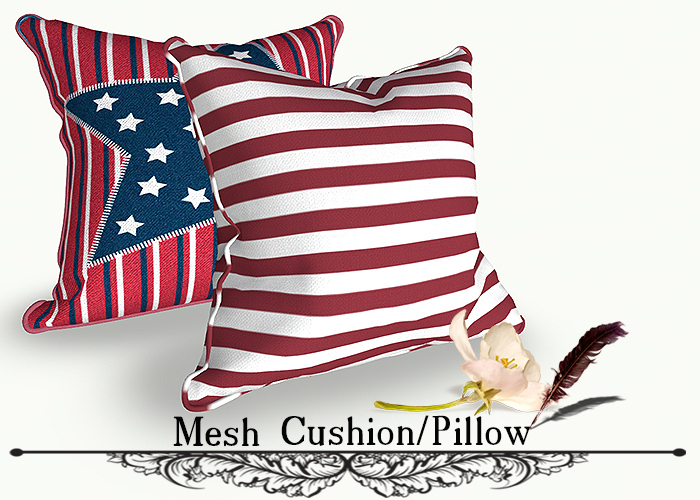 *Mesh Cushion/Pillow (modify and trasfert) YV 27