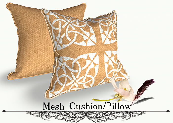 *Mesh Cushion/Pillow (modify and trasfert) YV 34