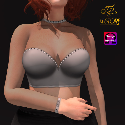 {M.STORE} Top Marie Grey - Omega Applier