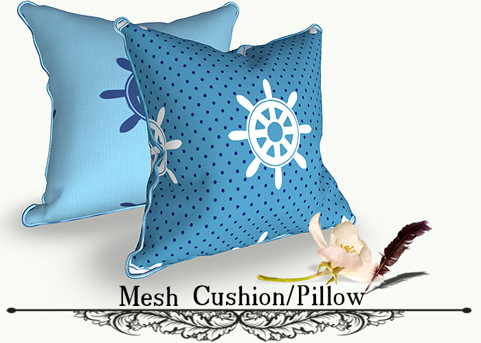 *Mesh Cushion/Pillow (modify and trasfert) YV 47