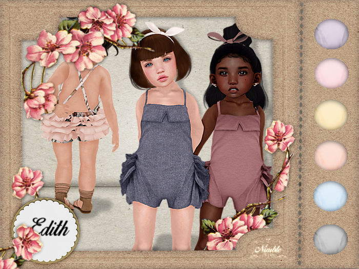 N. Edith Romper MultiPack Pastels {Add ME}