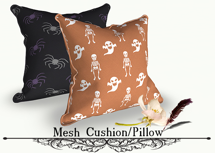 *Mesh Cushion/Pillow (modify and trasfert) YV 49