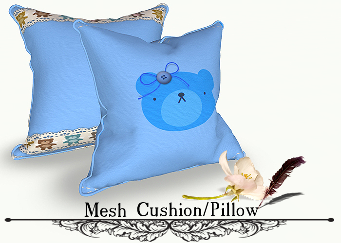 *Mesh Cushion/Pillow (modify and trasfert) YV 58