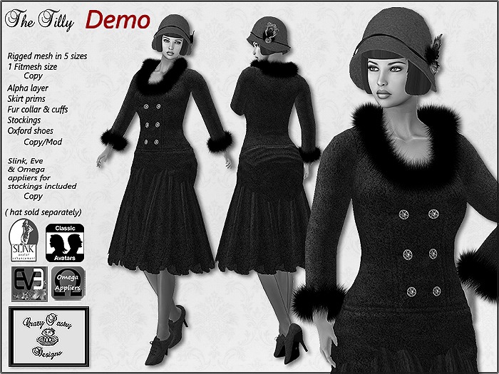 Crazy Pastry Designs The Tilly v2 Mesh  DEMO